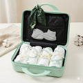 KASSY POP Newborn Baby Cotton 21pcs Clothing Set with Briefcase Pack - Green