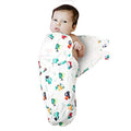 KASSY POP Baby Cotton Swaddle Adjustable Infant Wrap 23 X 23 Inches Baby Swaddle Blanket - Car Print