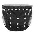 Kassy Pop 3 in 1 Reusable Cloth Diaper for with 3-Layer Microfiber Insert, (0-36 Months) - Black