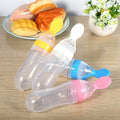 Kassy Pop Silicone Squeeze Baby Feeding Spoon Training Feeder, 90 ml - White