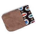 Kassy Pop Baby Baby Plush Microfiber Fleece Blankets for 0-2 Years, 30 x 40 inches - Car Print