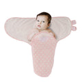 KASSY POP Baby Cotton Swaddle Adjustable Infant Wrap 23 X 23 Inches Baby Swaddle Blanket - Flower Print