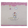 Kassy Pop Soft Fleece Multipurpose Receiving Blanket Wrapping Sheet - Duck Print