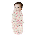 KASSY POP Baby Cotton Swaddle Adjustable Infant Wrap 23 X 23 Inches Baby Swaddle Blanket - Cart Print