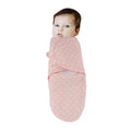 KASSY POP Baby Cotton Swaddle Adjustable Infant Wrap 23 X 23 Inches Baby Swaddle Blanket - Flower Print