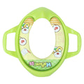 Kassy Pop Baby Potty Training Seat Cover with Cushions and Handle - Green Printed