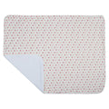 Kassy Pop Double Layer Minky Multipurpose Receiving Blanket Wrapping Sheet - Red Dots