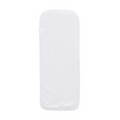 Kassy Pop 4 Layer Bamboo Insert Liner Pad for Baby Diaper Covers/Nappies (3-36 Months), Size - 14X35 cm, Set of 2 - White