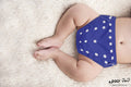 Kassy Pop 3 in 1 Reusable Cloth Diaper for with 3-Layer Microfiber Insert, (0-36 Months) - Blue