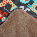 Kassy Pop Baby Baby Plush Microfiber Fleece Blankets for 0-2 Years, 30 x 40 inches - Hippo Print