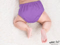 Kassy Pop 3 in 1 Reusable Cloth Diaper for with 3-Layer Microfiber Insert, (0-36 Months) - Purple