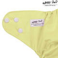 Kassy Pop 3 in 1 Reusable Cloth Diaper for with 3-Layer Microfiber Insert, (0-36 Months) - Yellow