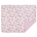 Kassy Pop Baby Baby Plush Microfiber Fleece Blankets for 0-2 Years, 30 x 40 inches - Tulip Print
