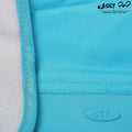 KASSY POP Waterproof Silicone Baby Feeding Bibs with Crumb Catcher, Adjustable Neck Loop - Blue