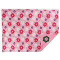 Kassy Pop Baby Baby Plush Microfiber Fleece Blankets for 0-2 Years, 30 x 40 inches - Flower Print
