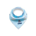 KASSY POP Baby Absorbing Bandana Drool Bibs (Adjustable Size), 1pc - Boat Print