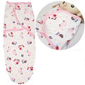 KASSY POP Baby Cotton Swaddle Adjustable Infant Wrap 23 X 23 Inches Baby Swaddle Blanket - Car Print