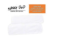 Kassy Pop 4 Layer Bamboo Insert Liner Pad for Baby Diaper Covers/Nappies (3-36 Months), Size - 14X35 cm, Set of 2 - White