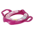Kassy Pop Baby Potty Training Seat Cover with Cushions and Handle - Pink Printed