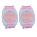 Kassy Pop Baby Cotton Crawling Anti-Slip Knee Pads - Pink