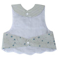 KASSY POP Baby Frock Bibs. Adjustable Size, Soft Material, Super Absorbing 1pc - Stripes Printed