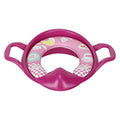 Kassy Pop Baby Potty Training Seat Cover with Cushions and Handle - Pink Printed