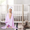 Kassy Pop Microfiber Fleece Animal Hooded Baby Bath Towel cum Blanket (30x40-inch, 0-2 Yrs) - Pink