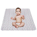 Kassy Pop Waterproof Baby Bed Pads, Mattress Protector with Cotton Surface - Bunny Print