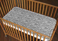 Kassy Pop Waterproof Baby Bed Pads, Mattress Protector with Cotton Surface - Zebra Print