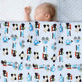 Kassy Pop Baby Baby Plush Microfiber Fleece Blankets for 0-2 Years, 30 x 40 inches - Vehicle Print