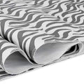 Kassy Pop Waterproof Baby Bed Pads, Mattress Protector with Cotton Surface - Zebra Print