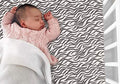 Kassy Pop Waterproof Baby Bed Pads, Mattress Protector with Cotton Surface - Zebra Print
