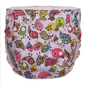 Kassy Pop 3 in 1 Reusable Cloth Diaper for with 3-Layer Microfiber Insert, (0-36 Months) - Bird Print