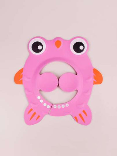 Kassy Pop Adjustable Shower Cap Bath Hat for Baby - Pink