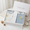 KASSY POP Newborn Baby Cotton 21pcs Clothing Set with Gift Box Pack - Blue