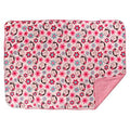Kassy Pop Baby Baby Plush Microfiber Fleece Blankets for 0-2 Years, 30 x 40 inches - Monkey Print