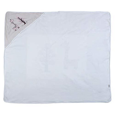 Kassy Pop Soft Fleece Multipurpose Receiving Blanket Wrapping Sheet - Giraffe Print