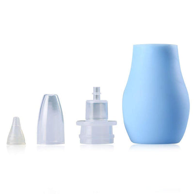Kassy Pop Nasal Vacuum Mucus Suction Aspirator Nose Cleaner, 1pc - Blue