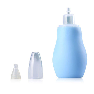 Kassy Pop Nasal Vacuum Mucus Suction Aspirator Nose Cleaner, 1pc - Blue