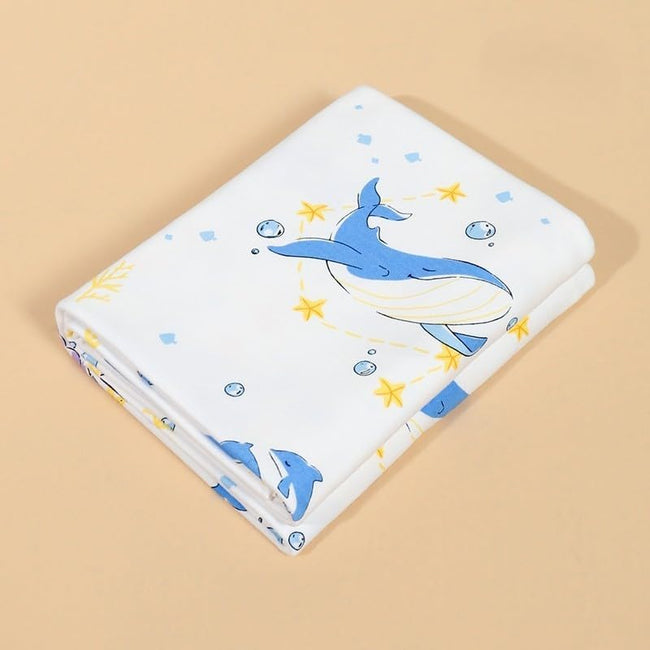 KASSY POP New Born Wrapping Cloth - Pack of 3 | Ultra Soft Baby cum Wash towel | 6 Layer Cotton | Reusable Towel for Baby | 83cm X 83cm - Multi Prints