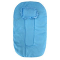 Kassy pop Dotted Cotton Bedding with a Mosquito Net with Pillow for Baby (0-24 Months) - Blue Polka