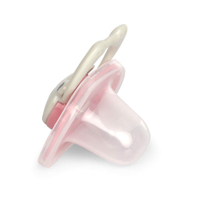 Kassy Pop Silicone Nipple Pacifier Soother for (0-6 Months) Baby - Pink Cat
