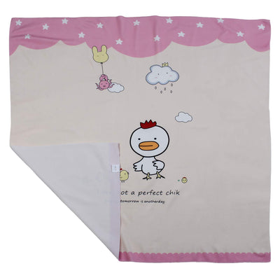 Kassy Pop Soft Fleece Multipurpose Receiving Blanket Wrapping Sheet - Duck Print