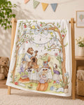 Kassy Pop 100% Bamboo Cotton Baby Swaddle Wrap Cum Receiving Blanket, 110x110 cm - Jungle Print 6
