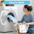 KASSY POP Kids Muslin Cotton Bath Towel, Blanket, Swaddle,105 X 105 cm - Bear Print