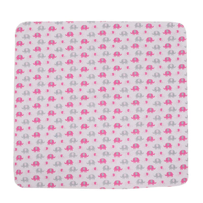 KASSY POP Baby Cotton Flannel Wrapping Sheets Blankets Swaddles (0-1.5 Years), Pack of 4 - Animal Print