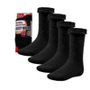 Kassy Pop Unisex Thermal Insulated Woolen Socks, Free Size, 2 Pairs - Black