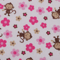 KASSY POP Baby Cotton Flannel Wrapping Sheets Blankets Swaddles (0-1.5 Years), Pack of 4 - Animal Print