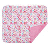 Kassy Pop Baby Baby Plush Microfiber Fleece Blankets for 0-2 Years, 30 x 40 inches - Floral Print