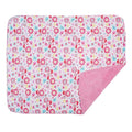 Kassy Pop Baby Baby Plush Microfiber Fleece Blankets for 0-2 Years, 30 x 40 inches - Floral Print